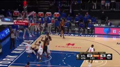 [Highlight] Trae Young with the And-1 over Gibson