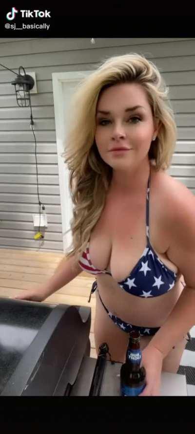 Not sure if I'll miss the warm weather or her bikini posts more