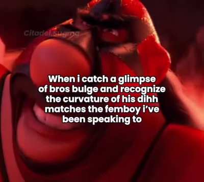 Hey wait a damn minute, I recognize that Femboi PP curve anywhere!