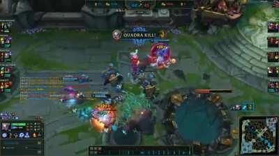 33/10 diana game ended with a penta at the last possible second