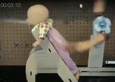 Child Annihilator 8000: returns child to the void whence it came