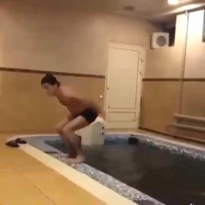 Most painful attempt at a backflip I've ever seen...