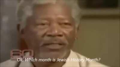 Morgan Freeman on Black History Month and racism