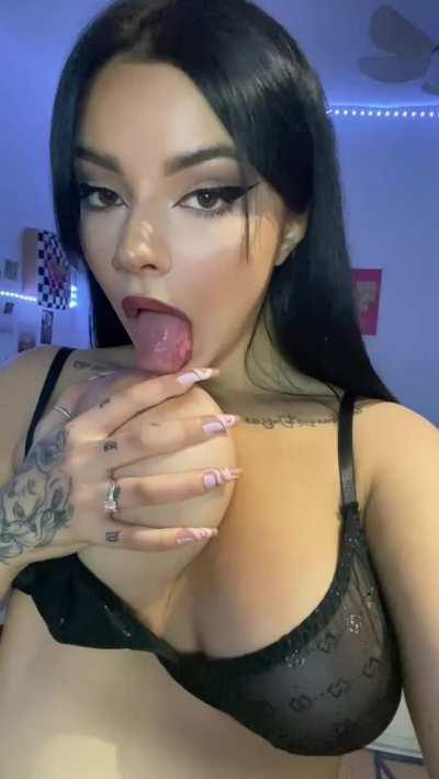 Let me become your perfect goth gf