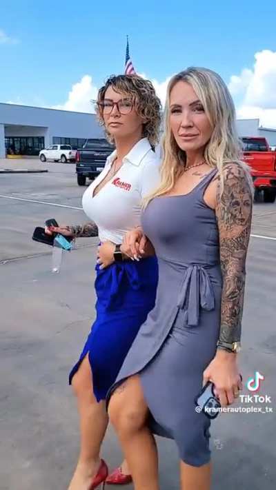 i believe in car saleswoman supremacy 🤤