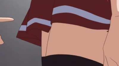 Thighjob on the train