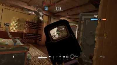 You can instantly destroy a barricade with Osa if you hold down the attachment button for about a second.