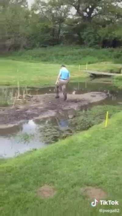 Should've taken a drop....