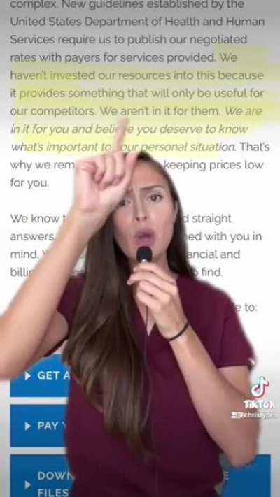 Hospitals price gouging