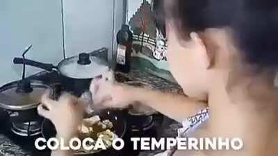 Muito bom muito bom tatu assado