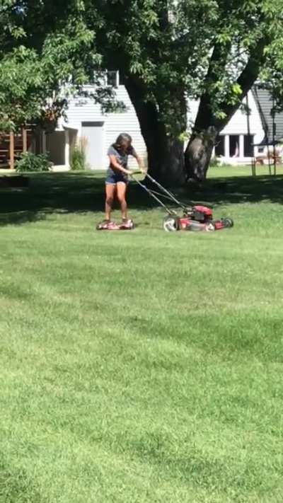 This Is Why Girls Never Have Grass Stains On Their Shoes!