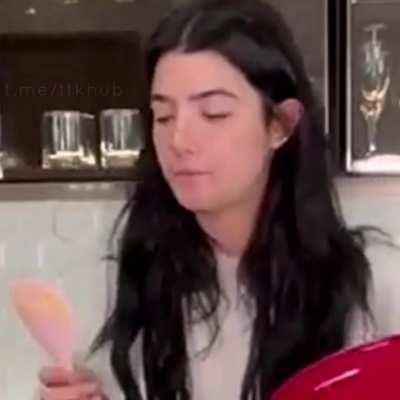 Licking all the cream 