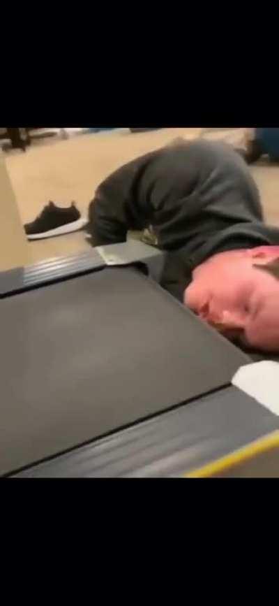 Great use of a treadmill