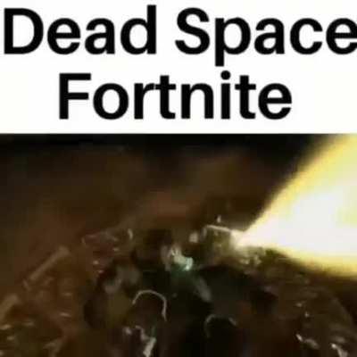 dead space copied fornite
