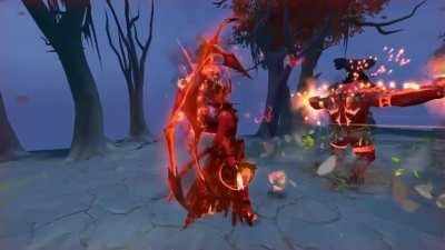 Axe getting whipped by QOP (idea by u/Haola99, I just wanted to post a better quality than the one recorded on phone)