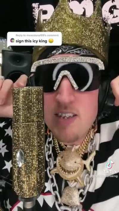 Who’s gonna tell him…