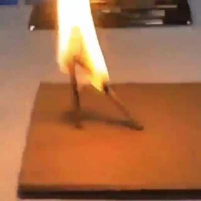 Sticks sticking together because of unparalleled love....