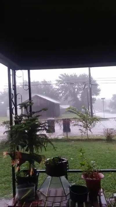 Lovely way to start the day here in Oklahoma!