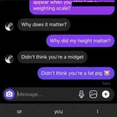 Double standards up your arse