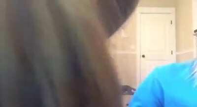 Two girls self worship