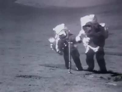 They got to the moon!