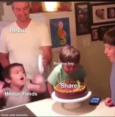 When I buy shares I will be stronger. They'll call me freedom just like a wavin' flag