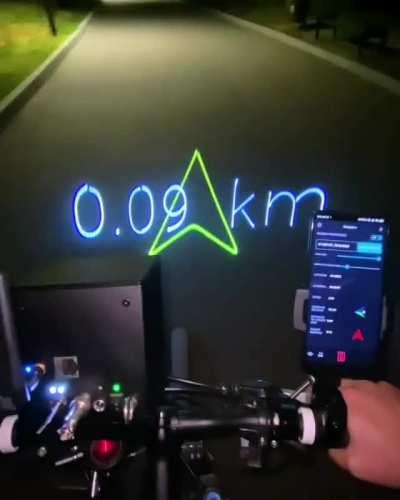 Laser guided gps