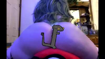 my driftveil booty flexing video for my fellow pokemon fans (I made this when the toothless dancing meme was peak btw)