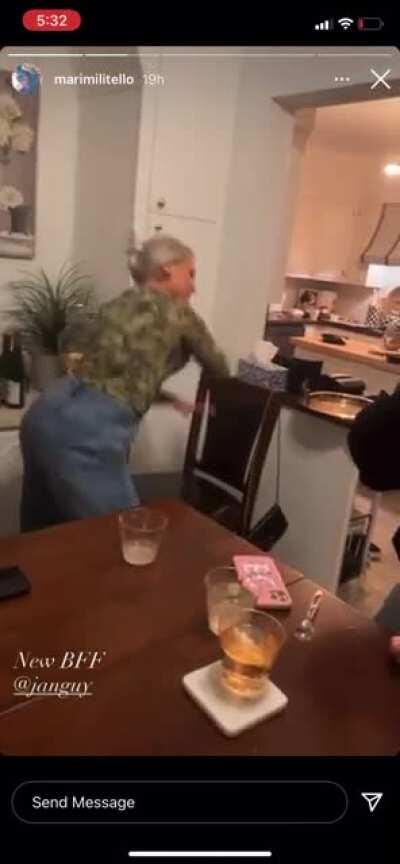 Imagine this lap dance