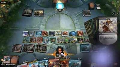 19 mythic creature animations playing at the same time.