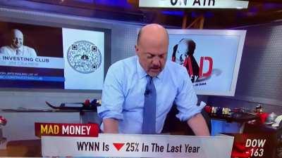 Anybody else catch Cramer getting flustered not being able to defend his own bullshit?