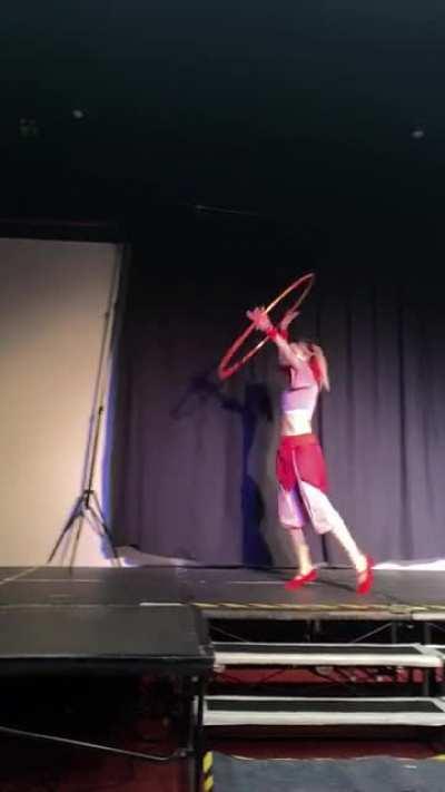 My Ty Lee gymnastics routine today at London Anime Con (won first place in talent show!)