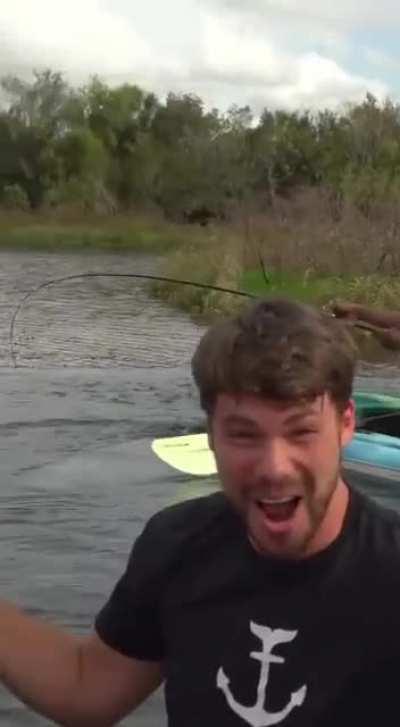 If you have never fished, you will not understand this happiness...