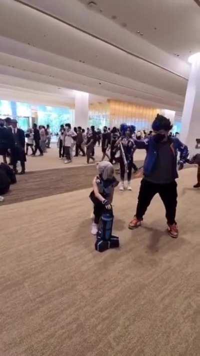 When you get bored from playing valorant on pc.