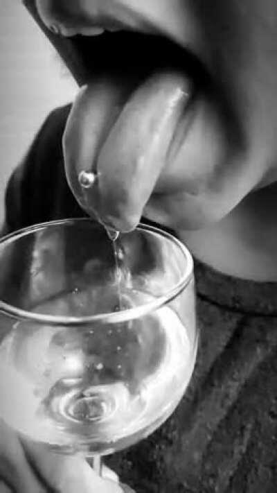 Friend of mine who let's me drink from her wonderful mouth!