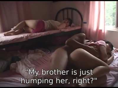 What is my brother doing to her?