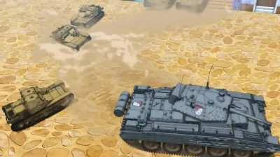 If Girls und Panzer das finale part 3 is an average War Thunder match part 2 (featuring War Thunder music, funiculi funicula and angry Italian reaction)
