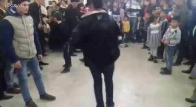 You've been hit by who?