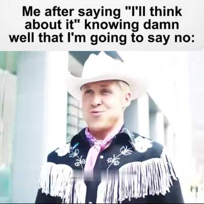 I'm socially awkward...