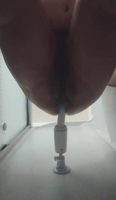 playing in the shower