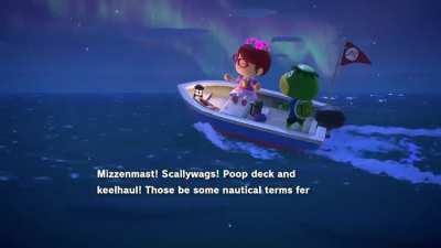 I love how the clouds parted to reveal the Northern Lights 👌