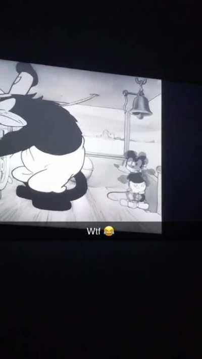 Mickey Mouse has a force shield