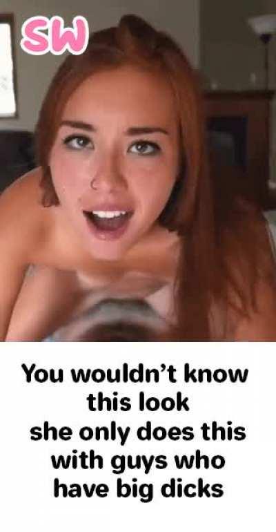 I don’t make her feel that way