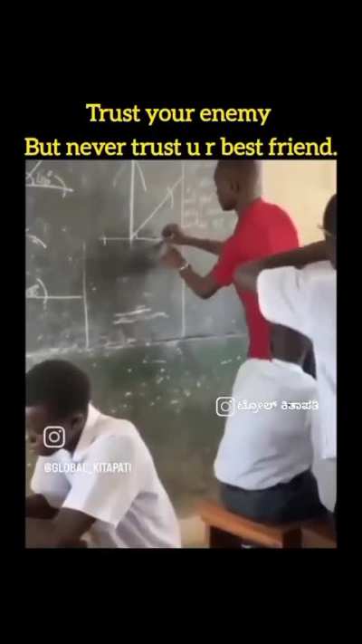 Never trust your friends 🤣🤣
