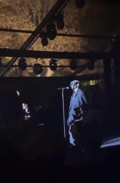 Ye performing runway last night