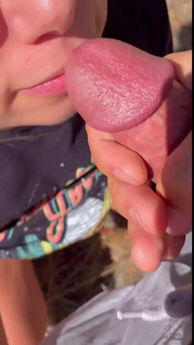 Enough for me to swallow AND cumwalk with 