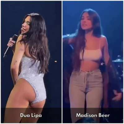 Dua Lipa and Madison Beer at concerts are so elite🤤