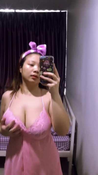 Can I be your sexy pink bunny ❤️‍🔥