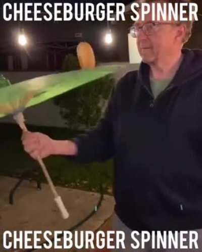 cheese burger spinner
