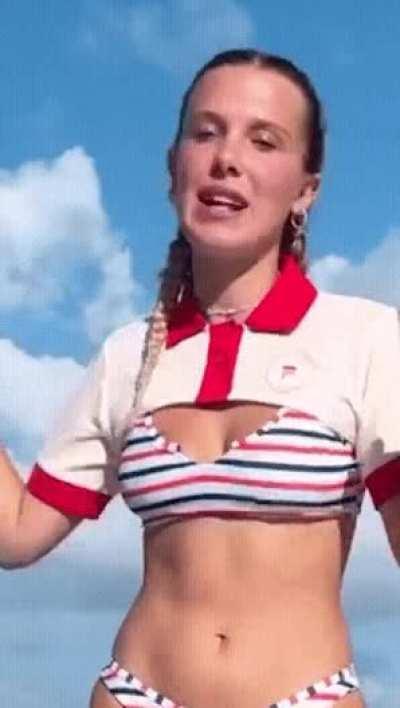 Millie Bobby Brown In A Bikini